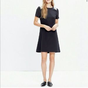 Madewell Silk Sequin Yoke Dress